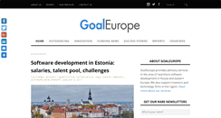 Desktop Screenshot of goaleurope.com